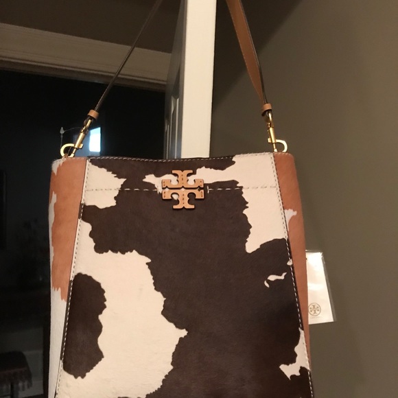 Tory Burch Handbags - tory burch mcgraw calf hair hobo bag